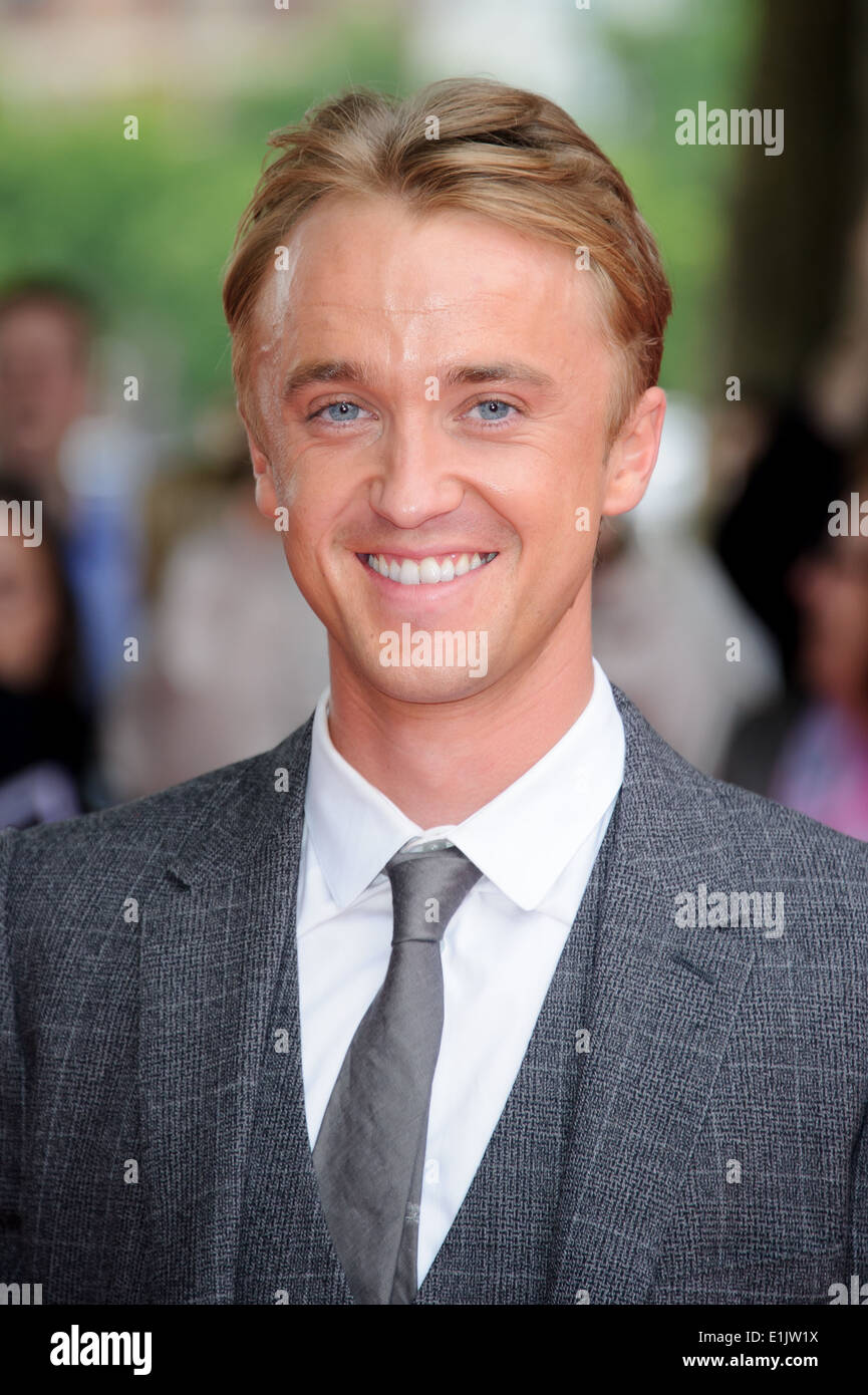 Tom Felton kommt für die UKPremiere von Belle Stockfotografie Alamy