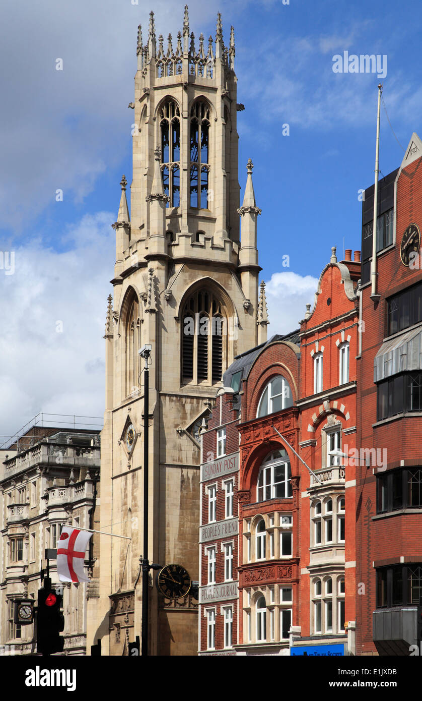 Großbritannien, England, London, City, St. Dunstan in der Westkirche, Stockfoto