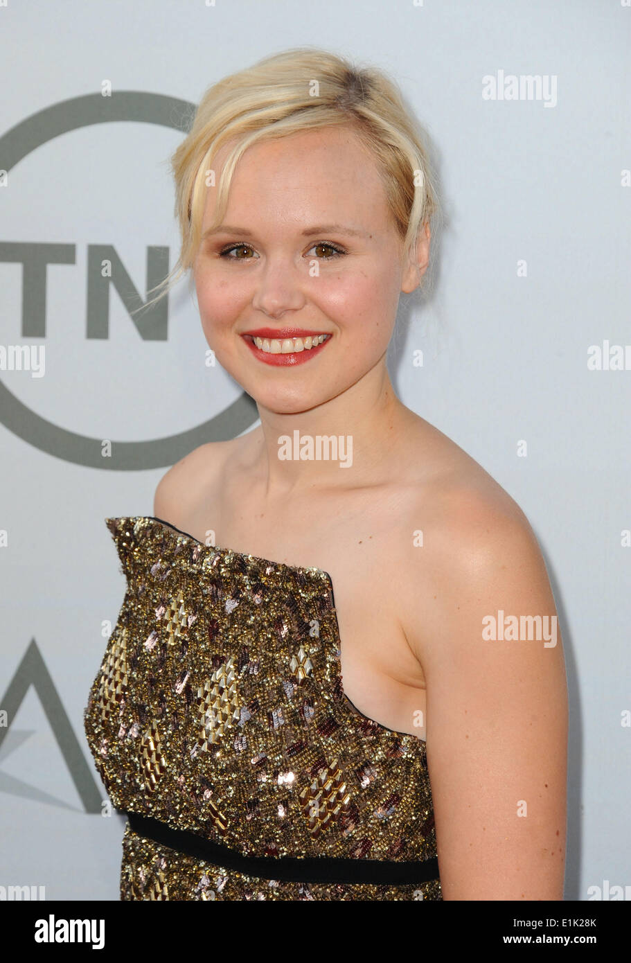 Los Angeles, Kalifornien, USA. 5. Juni 2014. Jane Alison Pill Teilnahme an dem AFI Life Achievement Award: A Tribute, Jane Fonda im Dolby Theatre in Hollywood, Kalifornien am 5. Juni 2014 statt. 201 Credit: D. Long/Globe Photos/ZUMAPRESS.com/Alamy Live-Nachrichten Stockfoto