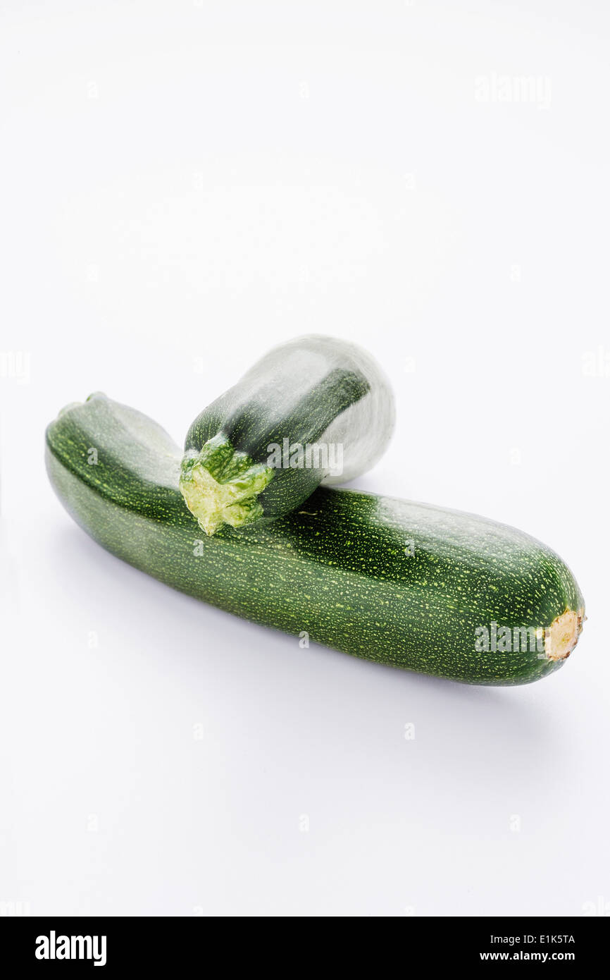 Auch bekannt als Zucchini Zucchini gehören zur gleichen Familie wie Zucchini und Gurken und sind in der Regel in einem jungen geerntet Stockfoto