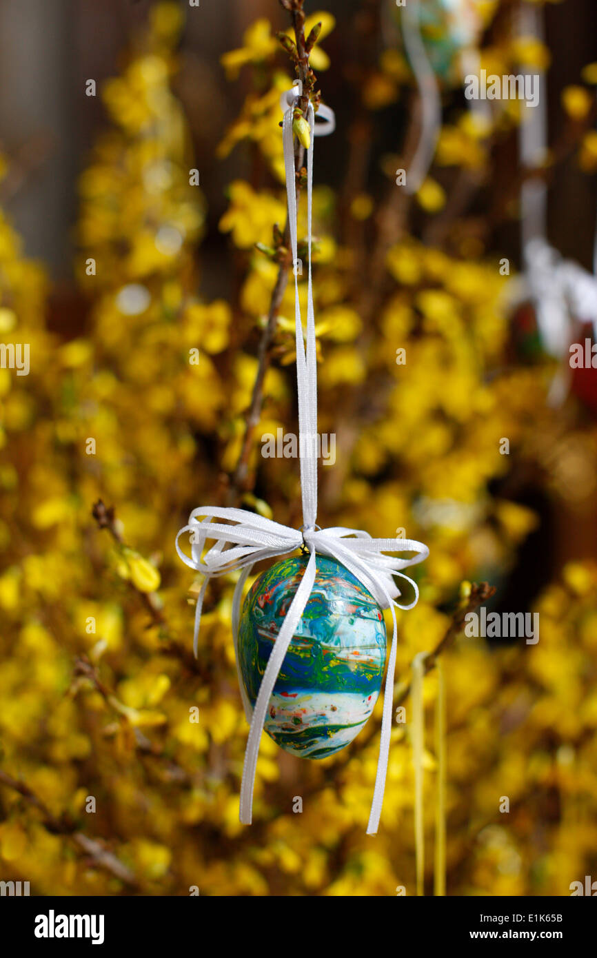 Ostern Baum Stockfoto