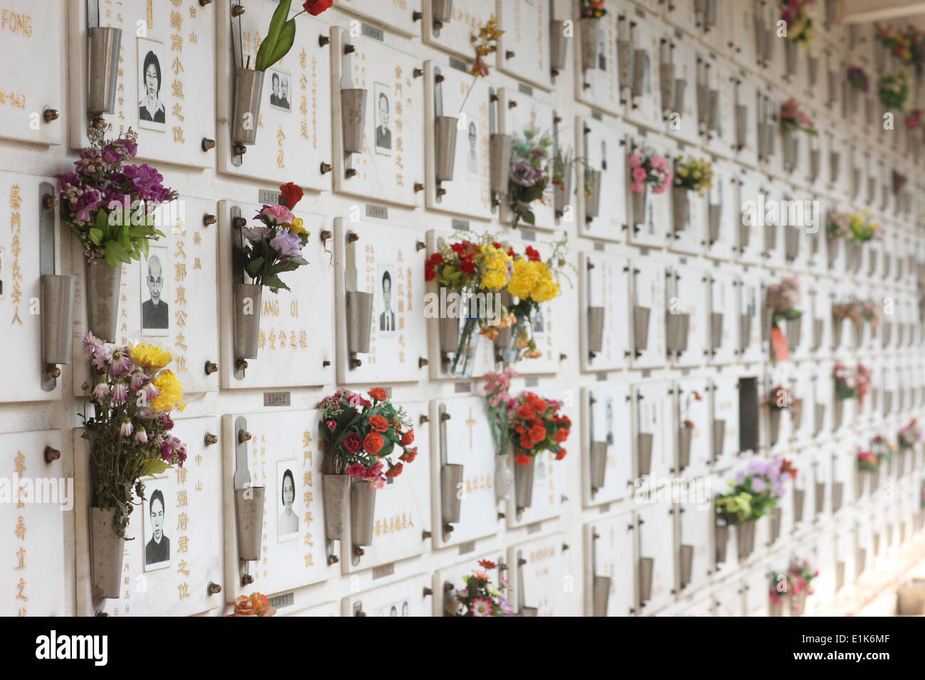 Kun Iam Tempel. Vorfahren Hall. Stockfoto