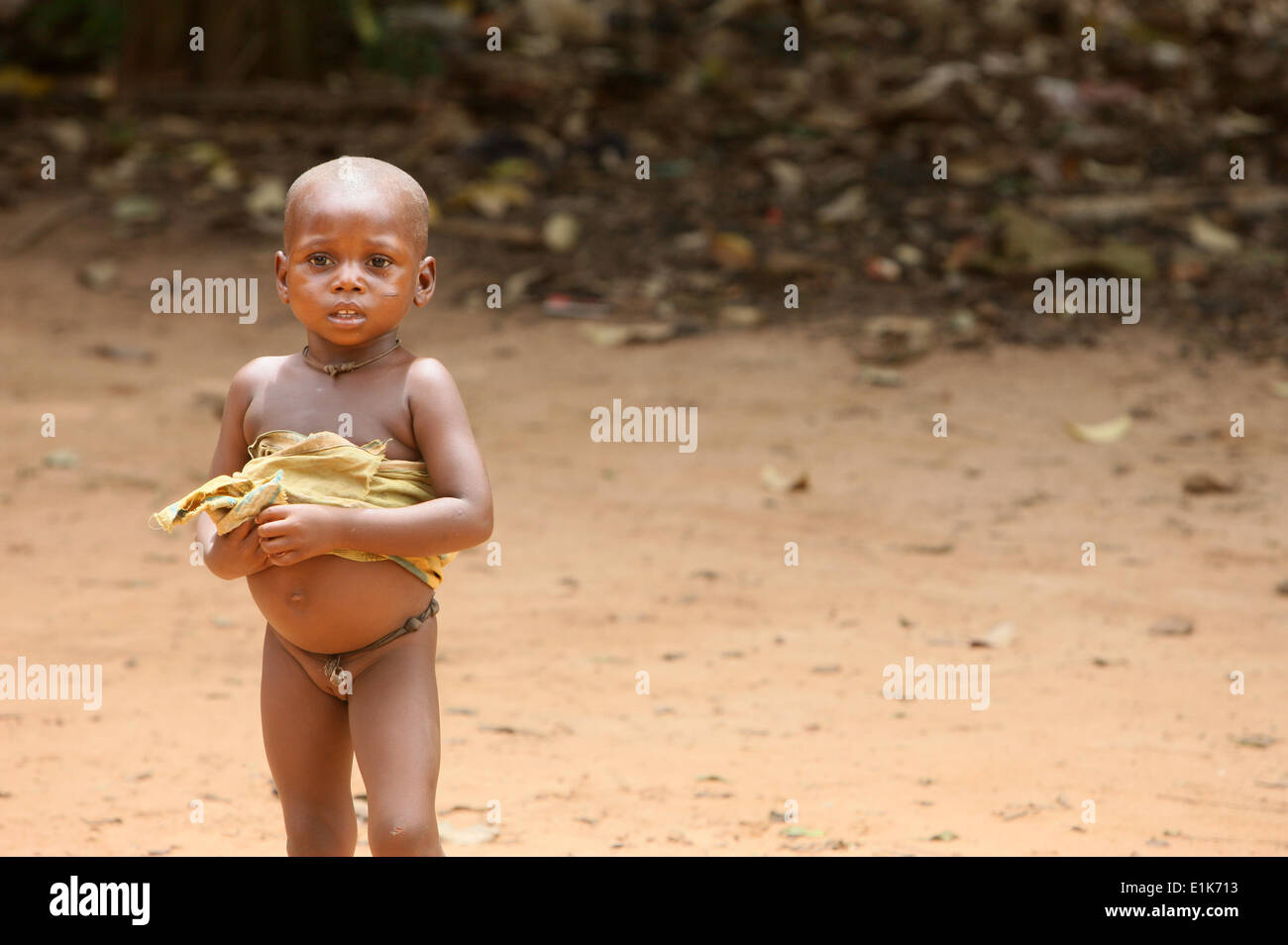 Afrikanischen Kindes. Stockfoto