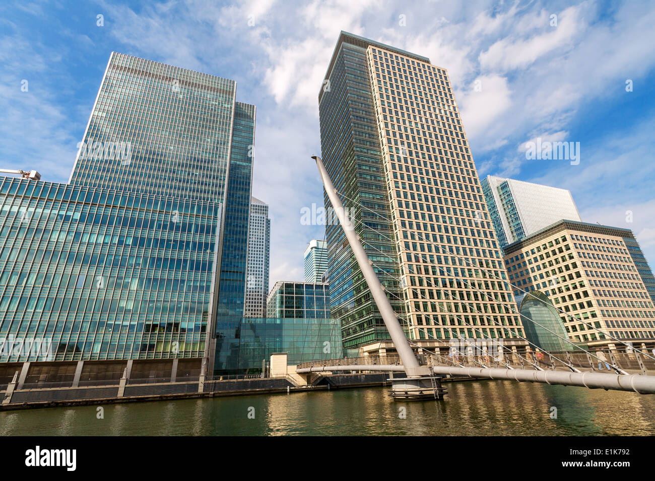 Canary Wharf. London, England Stockfoto