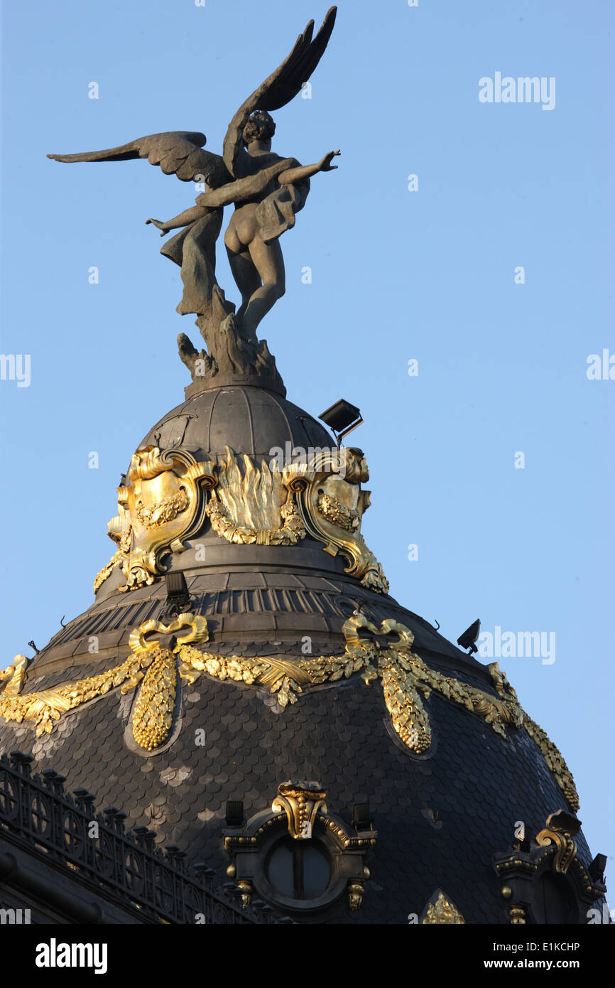 Metropolis Gebäude Turm Stockfoto