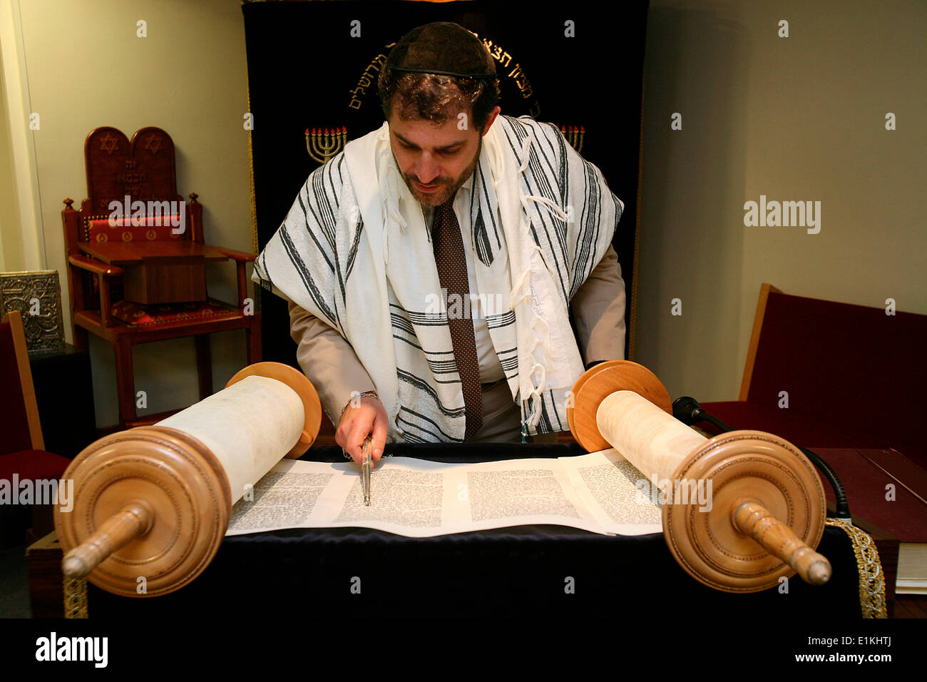 Religion Judentum Synagoge Rabbi Stockfotos und bilder Kaufen Alamy