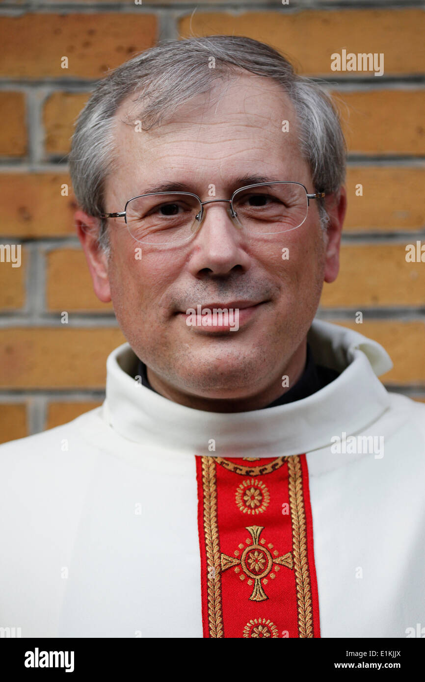 Mgr Antoine de Rochebrune, Opus Dei Vikar Stockfoto