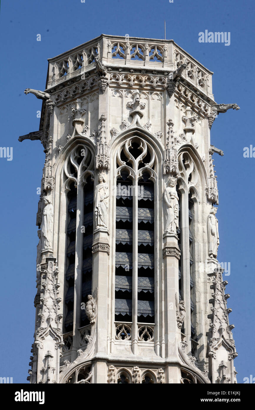 Saint Germain Auxerrois Kirche in Paris, Frankreich Stockfoto