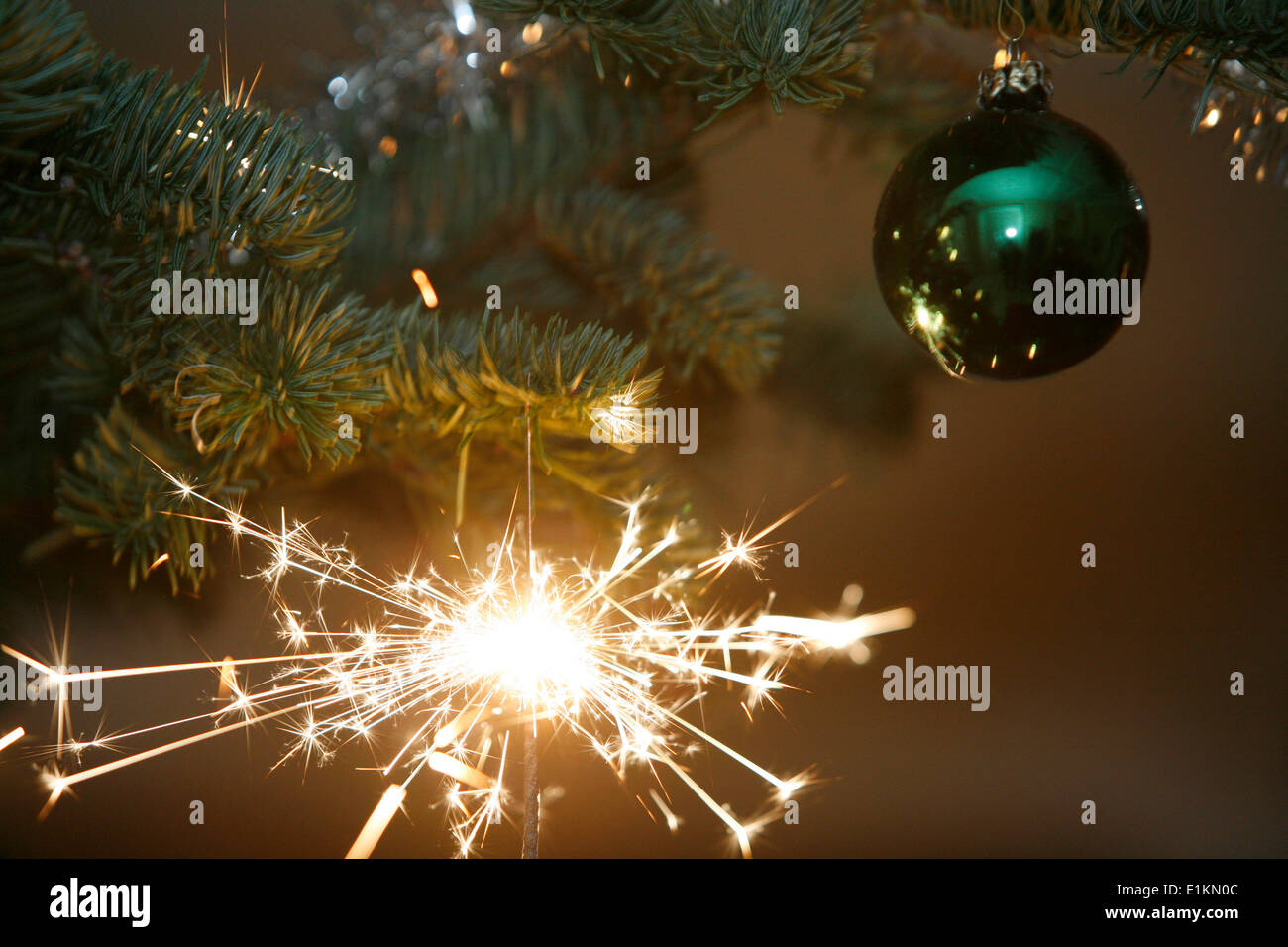Weihnachtsbaum Stockfoto