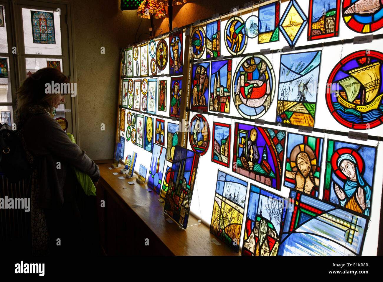 Religiöse Shop. Stockfoto