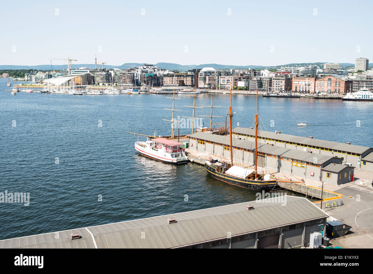 Oslofjord, Norwegen Stockfoto