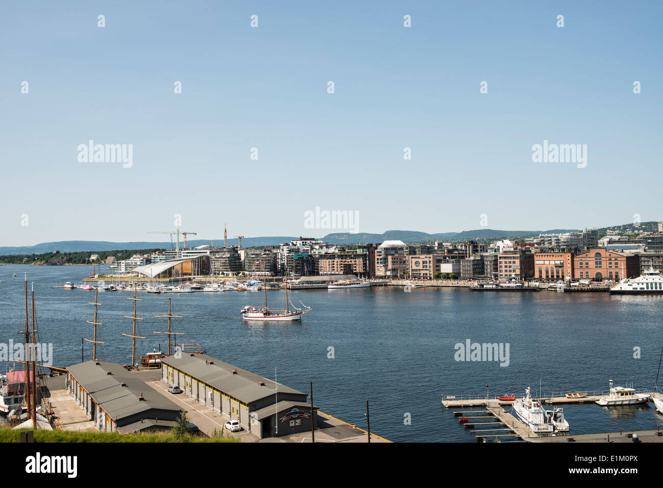Oslofjord, Norwegen Stockfoto