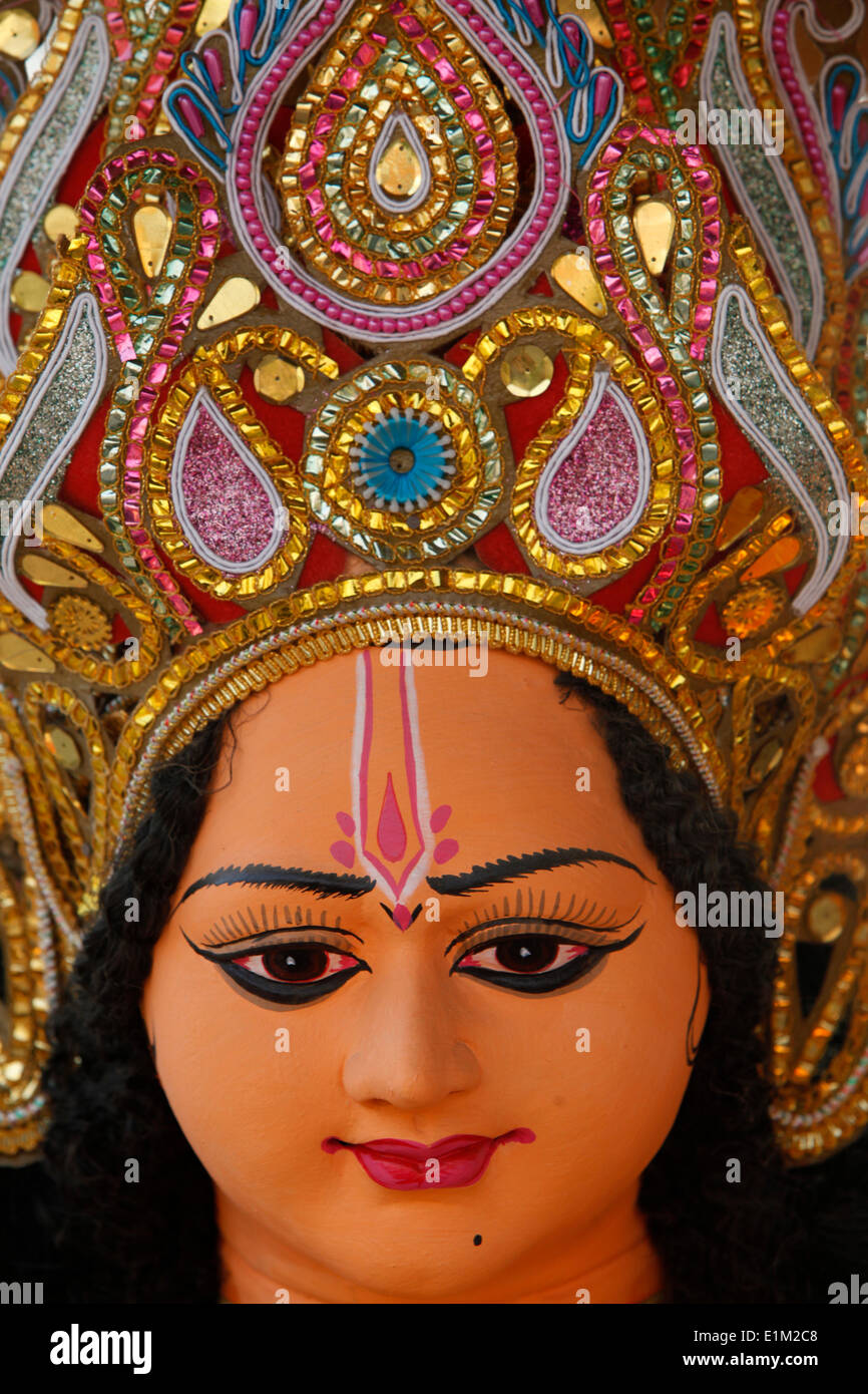 Hindu-Göttin statue Stockfoto