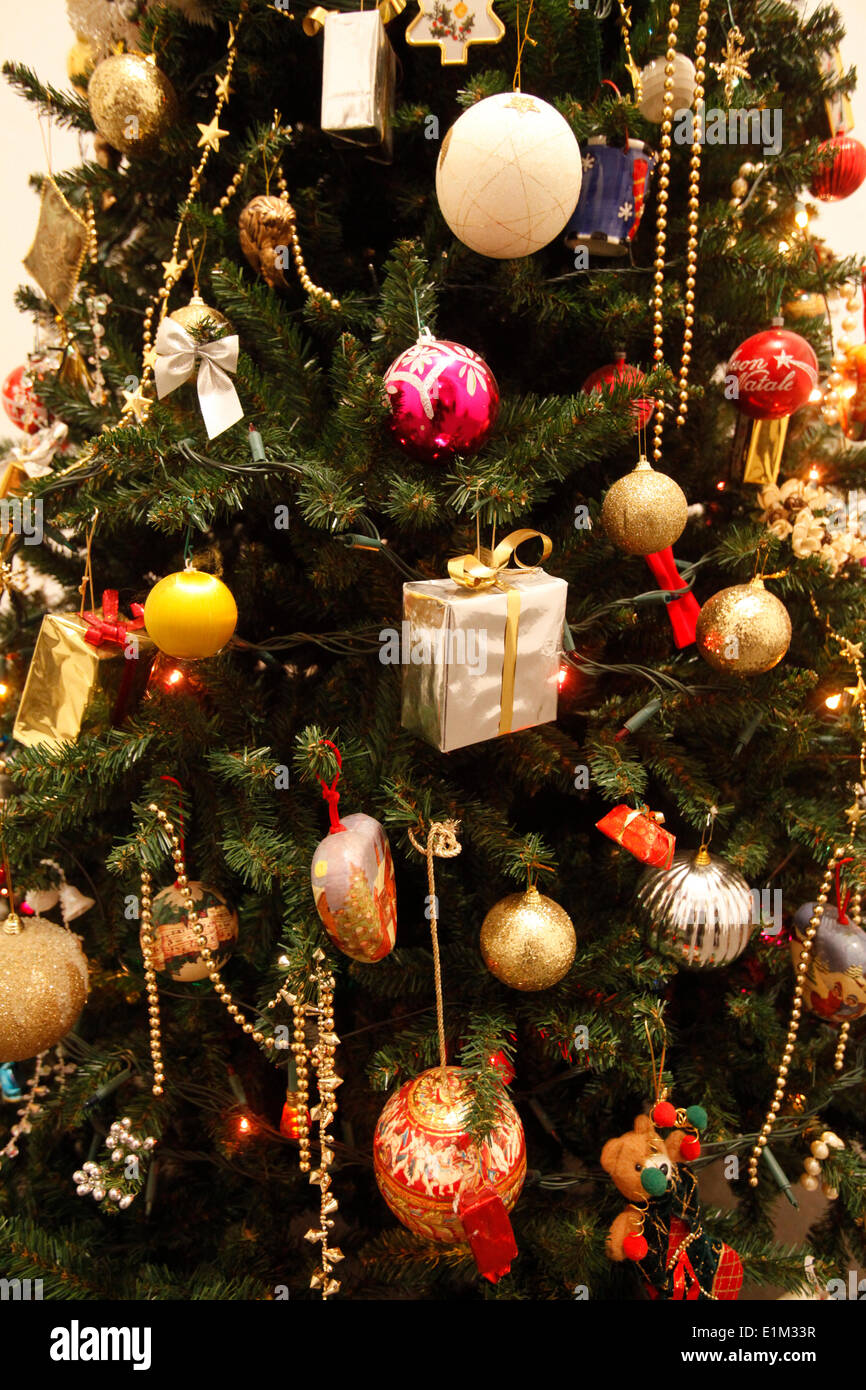 Weihnachtsbaum Stockfoto