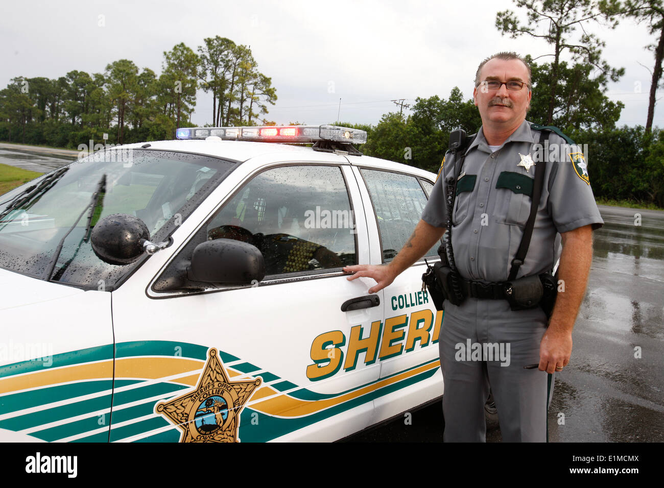 Policieman (county Sheriff) Stockfoto