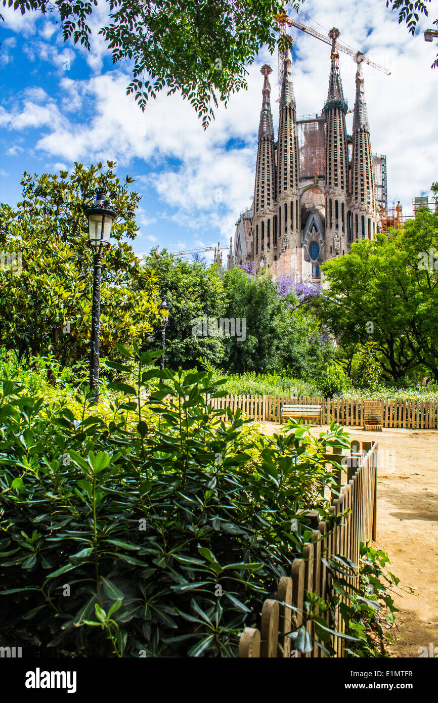 Sagrada Familia, Barcelona Stockfoto