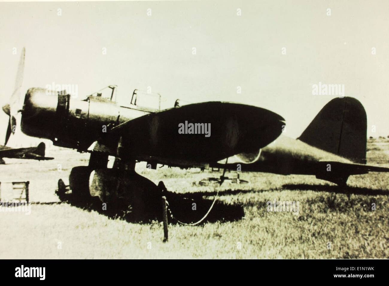 Die Mitsubishi B5M-1, auch bekannt als Ann, war ein japanischer Torpedobomber, der während des Zweiten Weltkriegs eingesetzt wurde. Die Ki-30 war ein ähnliches Flugzeug, das auch in den ersten Kriegsjahren zum Einsatz kam. Stockfoto