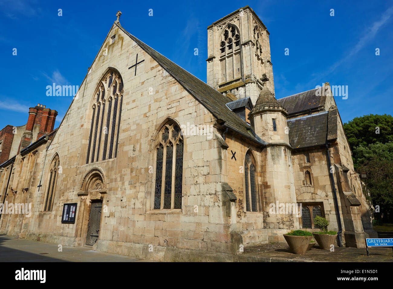 St. Mary de Crypt Southgate Street Gloucester Gloucestershire UK Stockfoto