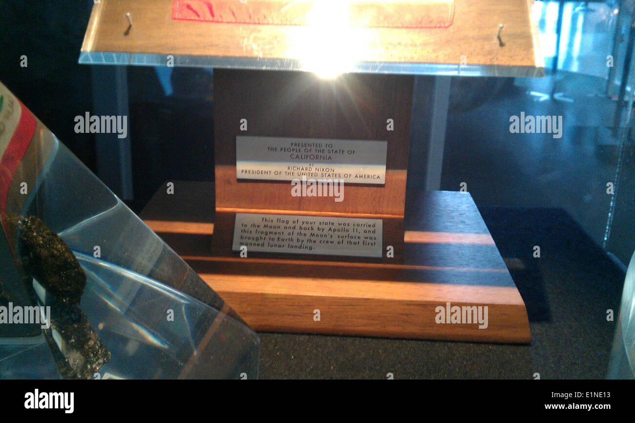 Dieses Bild ist Teil der Mission Apollo 11, die den historischen Moment der Landung von Menschen auf dem Mond im Jahr 1969 feststellt. Es zeigt die Bedeutung dieser Leistung für die Weltraumforschung und den Erfolg der NASA. Stockfoto