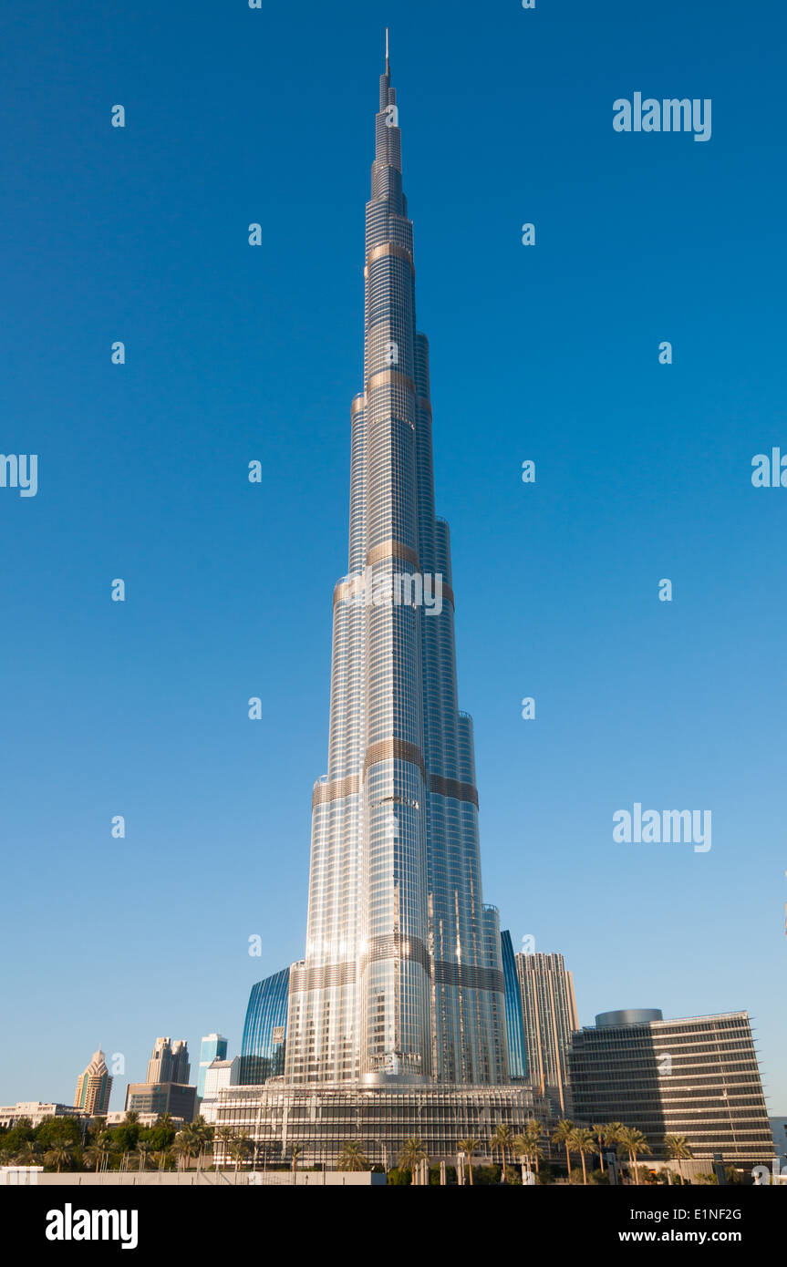 Burj Khalifa-Symbol des Nahen Ostens Stockfoto