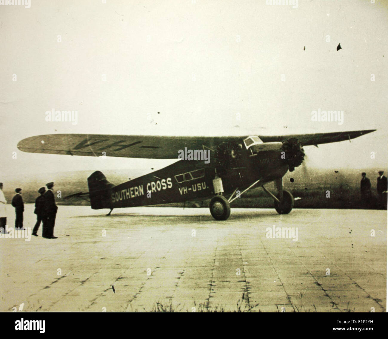 Historischer Flug-Kreuz des Südens-Flug Stockfoto