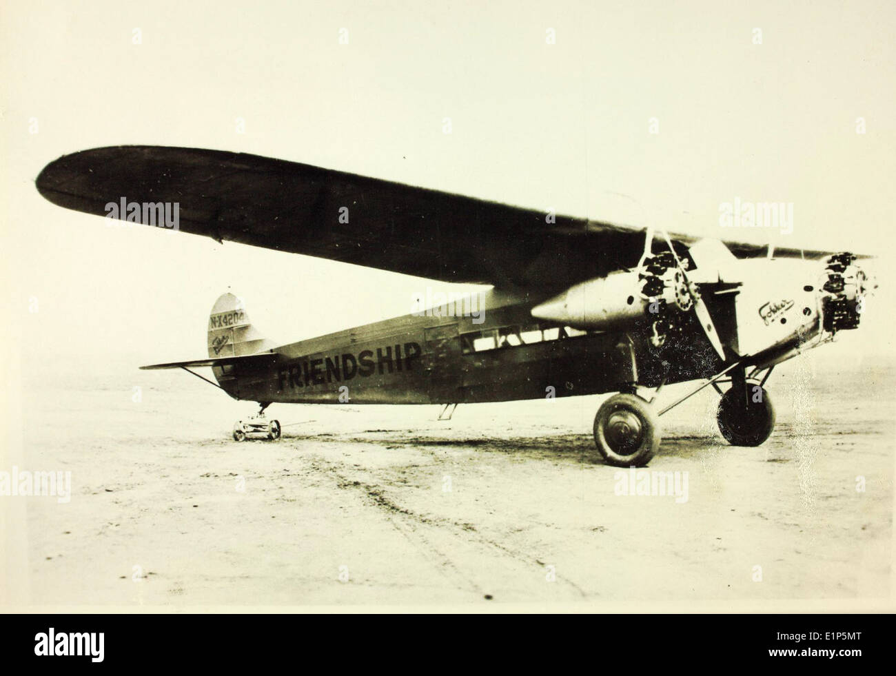 Historischer Flug Trans Atlantic Stockfoto