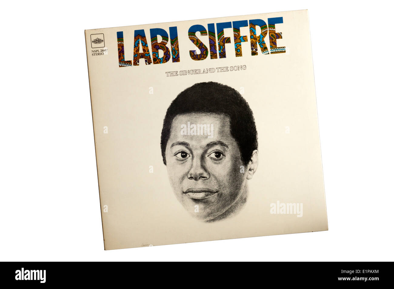 Der Sänger und das Lied ist das 1971 zweites Studioalbum Labi Siffre. Stockfoto