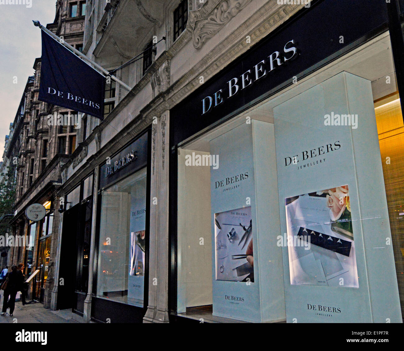 De Beers, Piccadilly, City of Westminster, London, England, Vereinigtes Königreich Stockfoto