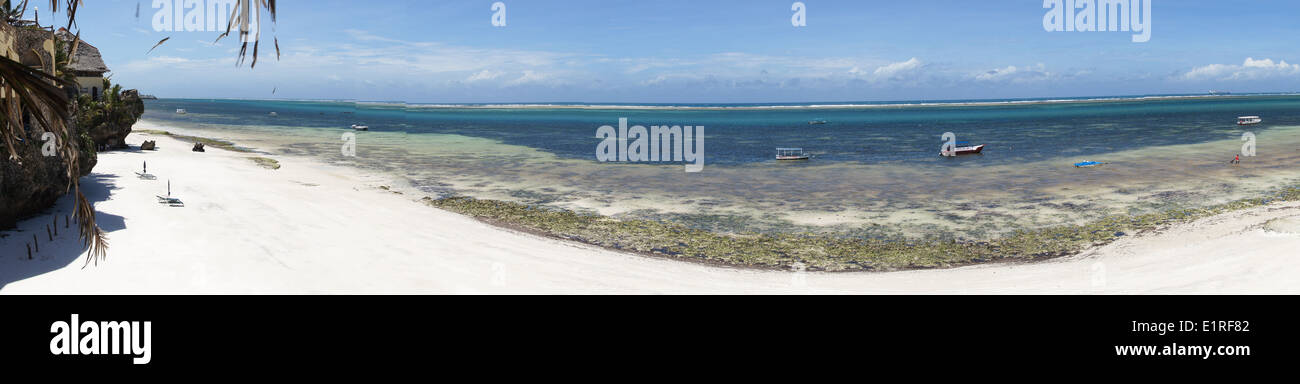 White Sand Beach, Mombasa, Kenia Stockfoto