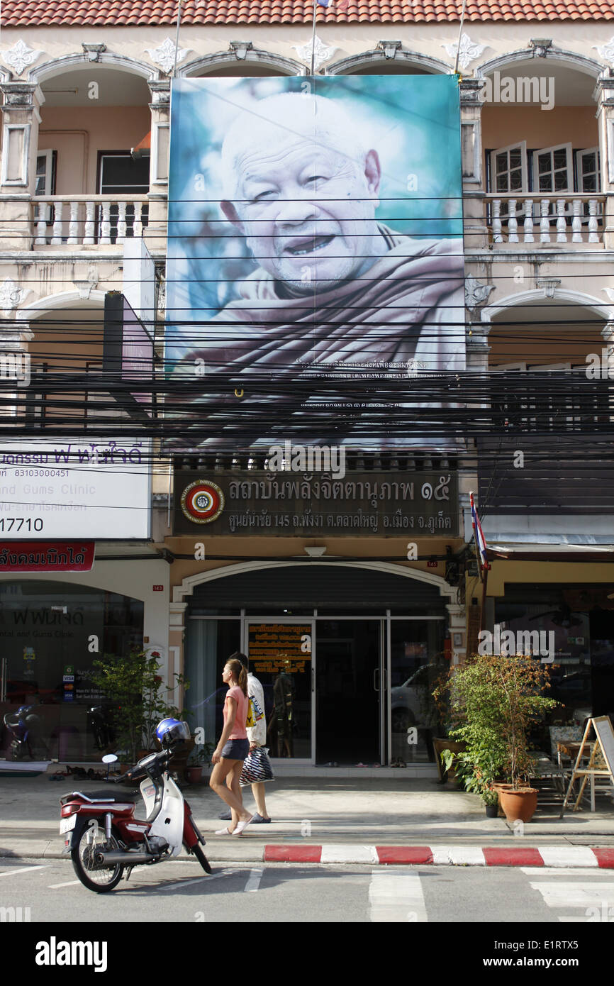 Alltag, Straßenszene, Altstadt von Phuket, Thailand. Stockfoto