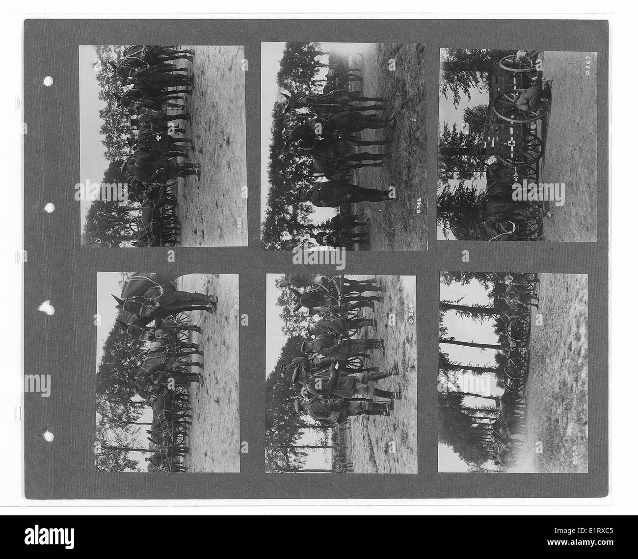 Ein Foto vom Canadian war Memorials Fund, das Soldaten des Indischen Korps zeigt, darunter die 15. Sikhs, 18. Lancers und Jats, die für ihre Tapferkeit und ihren Militärdienst während des Ersten Weltkriegs anerkannt wurden Stockfoto