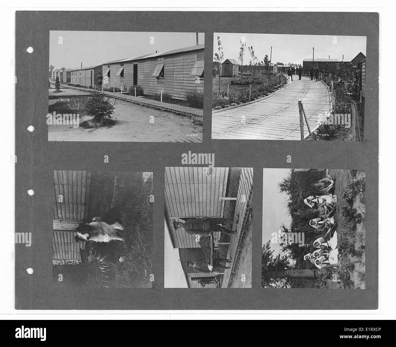 Band 1 des Canadian war Memorials Fund enthält offizielle Kriegsfotos des Indischen Korps während des Ersten Weltkriegs, die den Dienst von Einheiten wie dem 15. Sikhs und dem 39. Garhwalis dokumentieren. Stockfoto