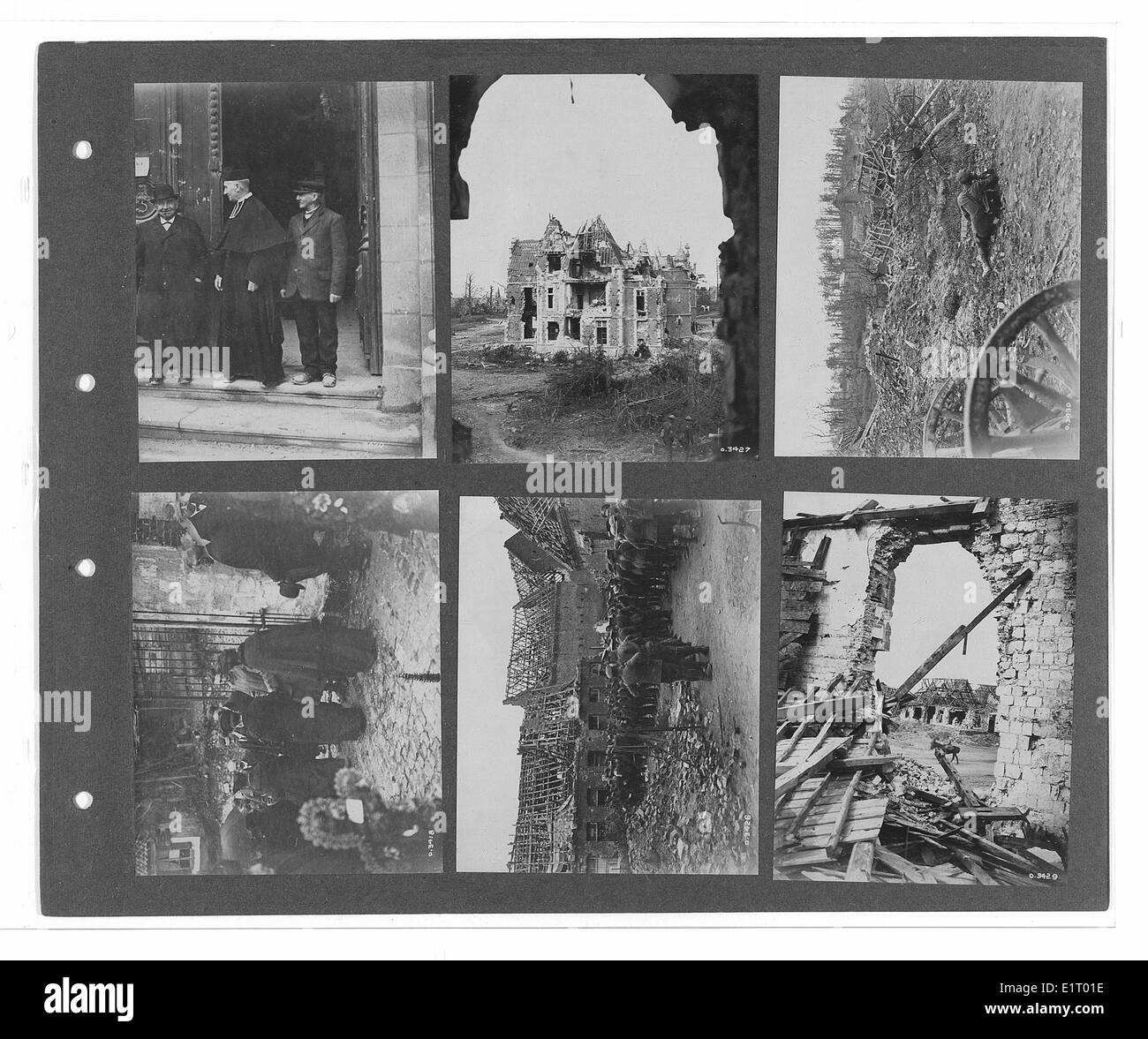 Kanadische Krieg-Gedenkstätten-Fonds. Kanadische offizielle Krieg Fotos: Volume 4 Stockfoto