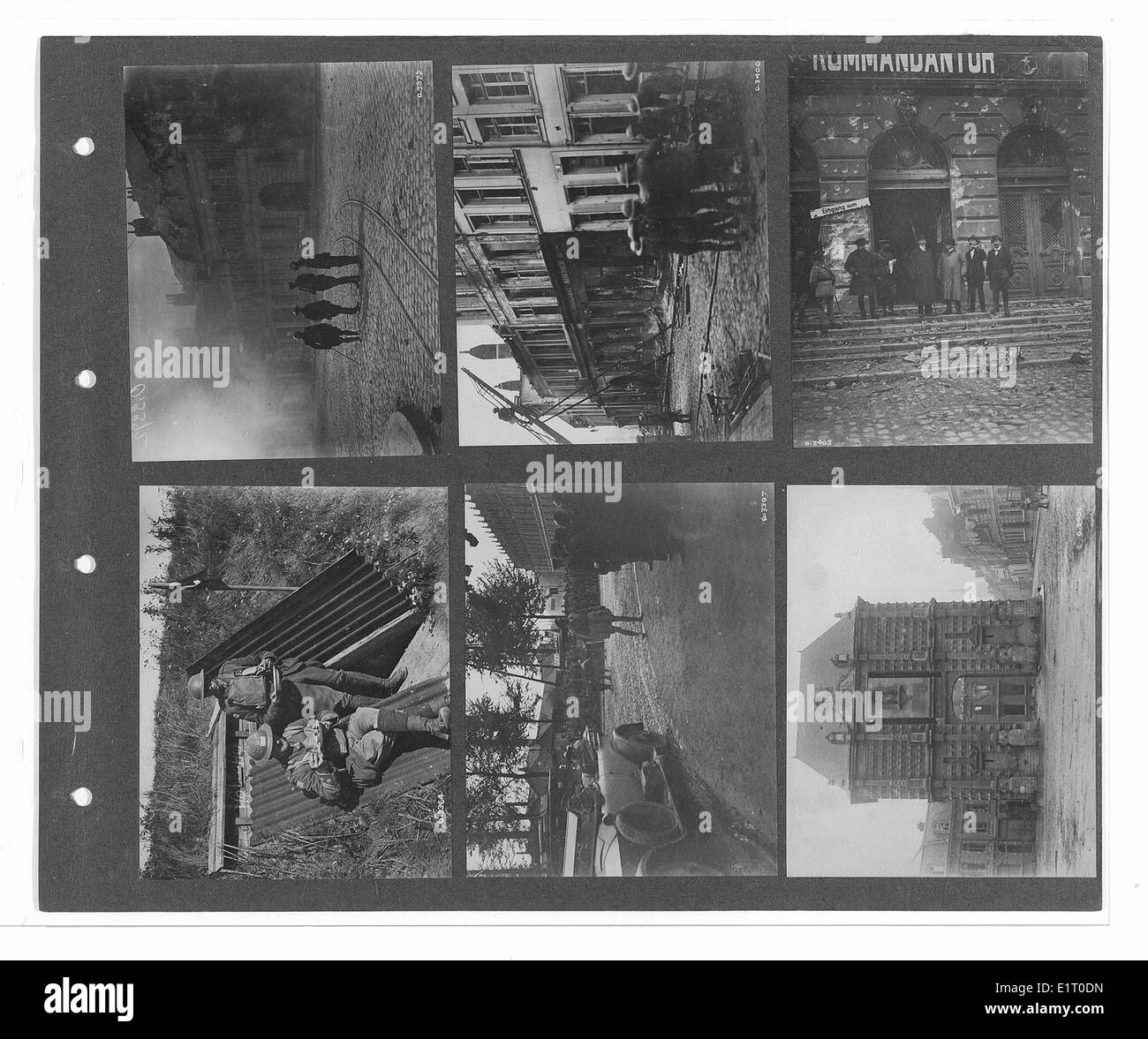 Kanadische Krieg-Gedenkstätten-Fonds. Kanadische offizielle Krieg Fotos: Volume 4 Stockfoto