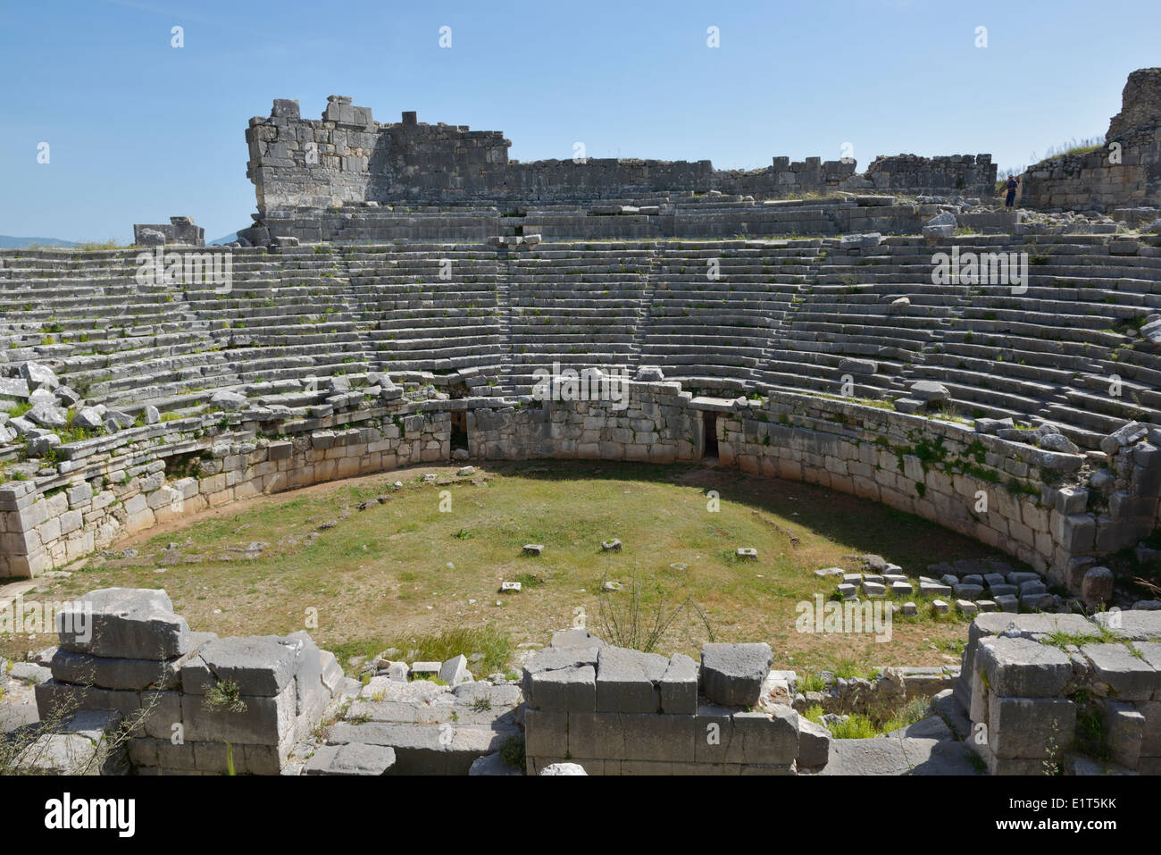 Theater, Xanthos, Türkei 140422 60917 Stockfoto