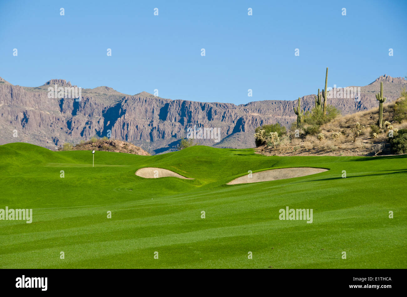 Gold Canyon Golfresort in Gold Canyon in der Nähe von Phoenix, Arizona, USA Stockfoto