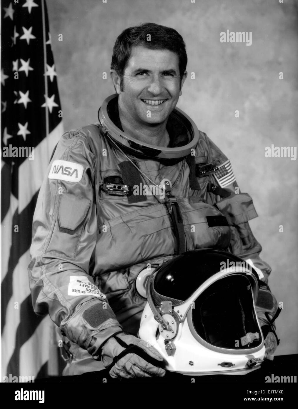 Der Astronaut und NASA-Administrator Richard nahm an den Missionen STS-2 und STS-8 Teil und leistete einen Beitrag zur Raumfahrt, zum Shuttle-Betrieb, zum Programmmanagement und zu Fortschritten in der Luft- und Raumfahrttechnologie und -Exploration. Stockfoto