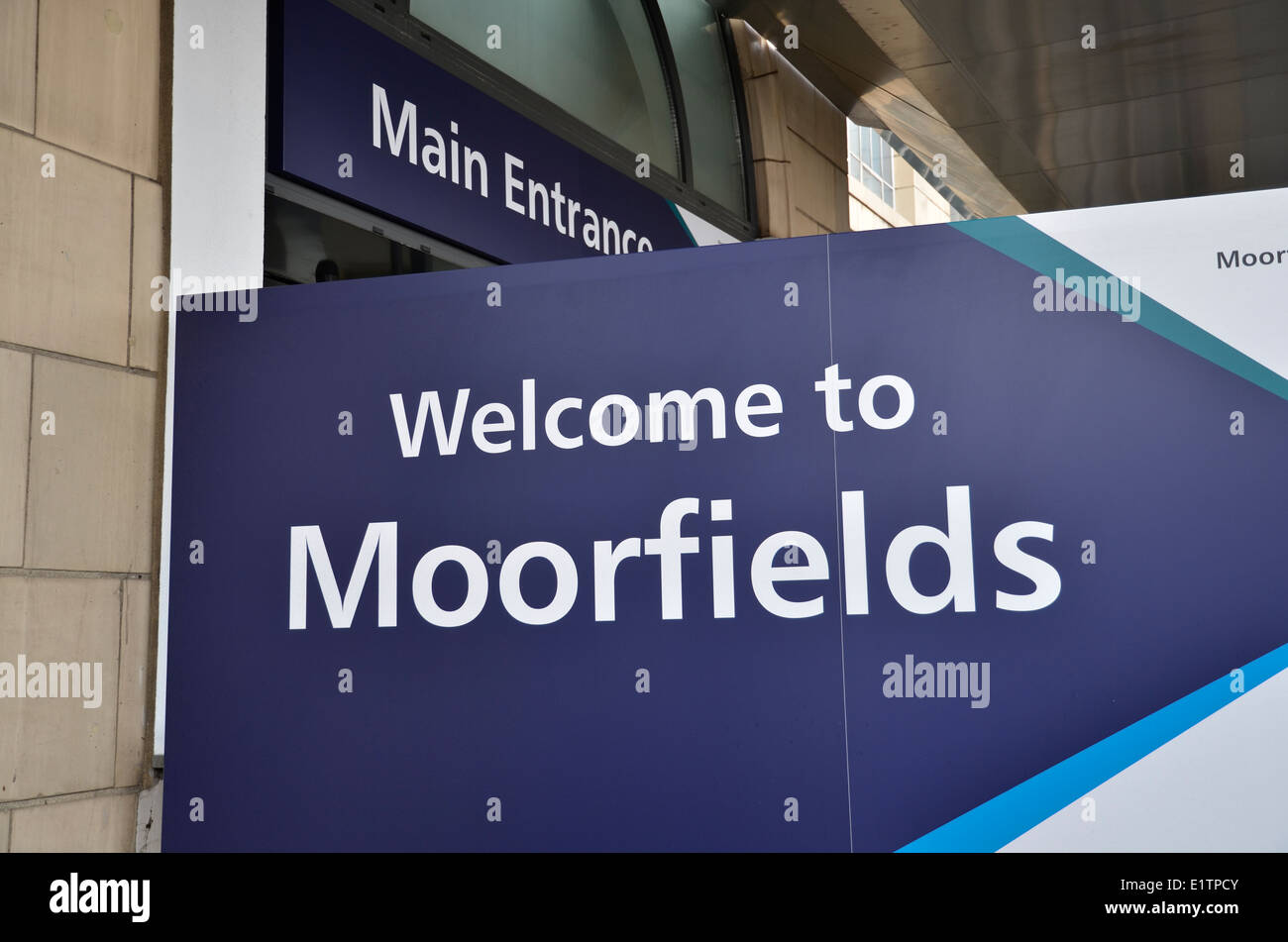 Moorfields Eye Hospital Stockfoto