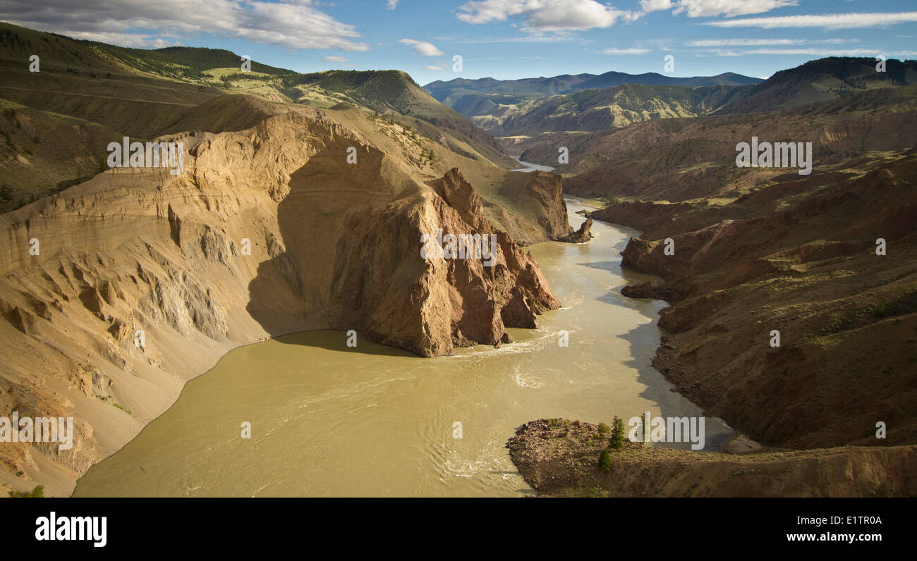 Fraser Canyon in der Nähe von Big Bar, BC, Kanada Stockfoto