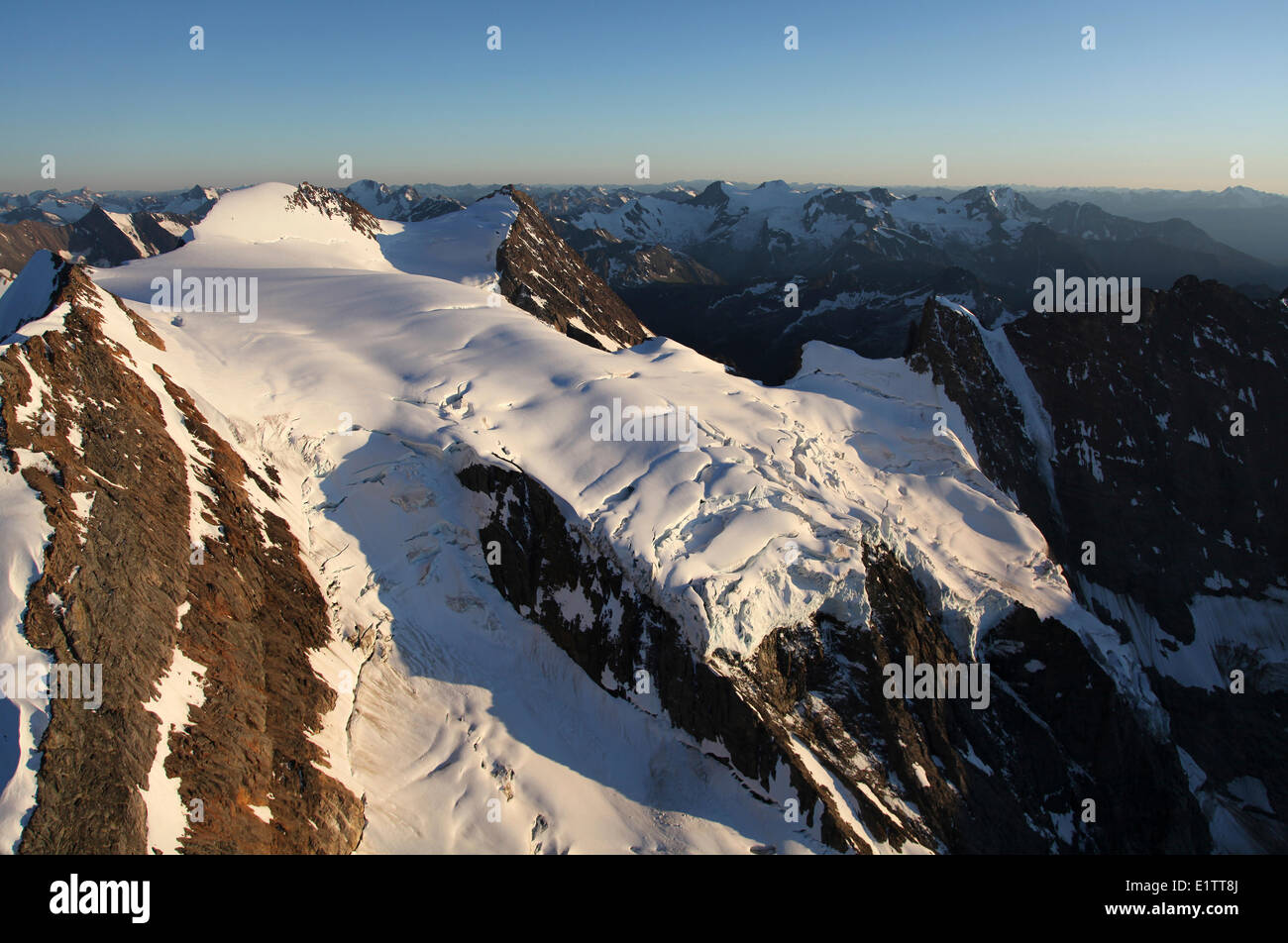 Jumbo-Gletscher, Purcell Mountains, BC, Kanada Stockfoto