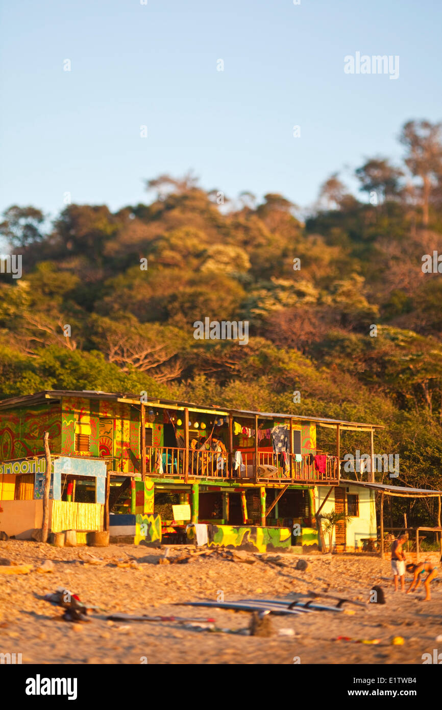 Surf Hostel. San Juan del Sur, Nicaragua Stockfoto
