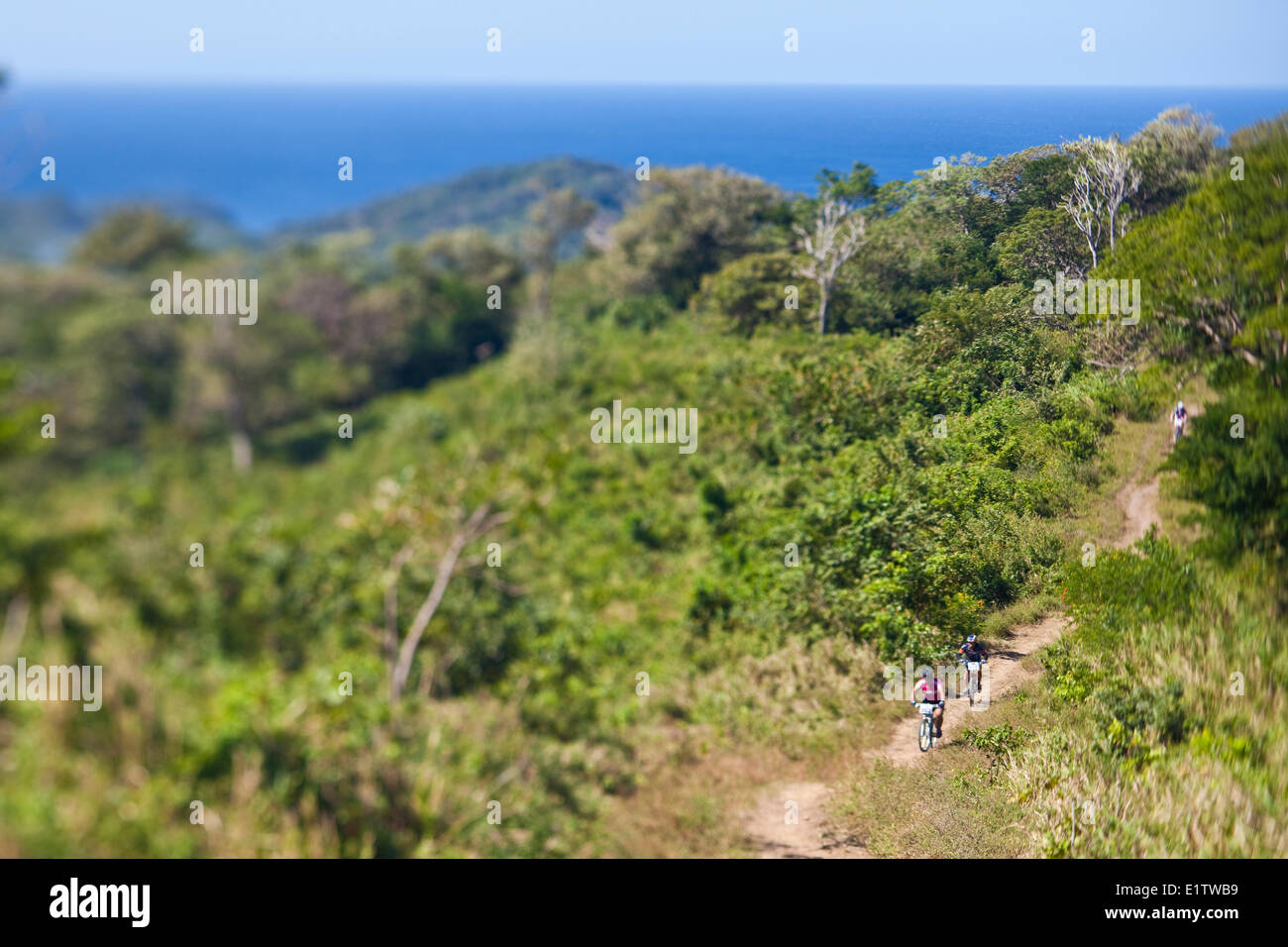 San Juan Heuler Mtn Radrennen, San Juan del Sur, Nicaragua Stockfoto