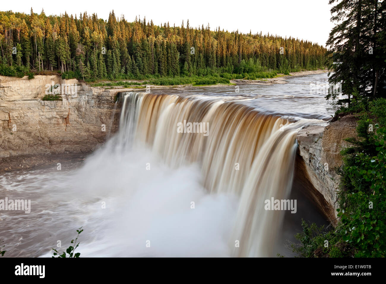 Alexandra Falls, Nordwest-Territorien, Kanada Stockfoto