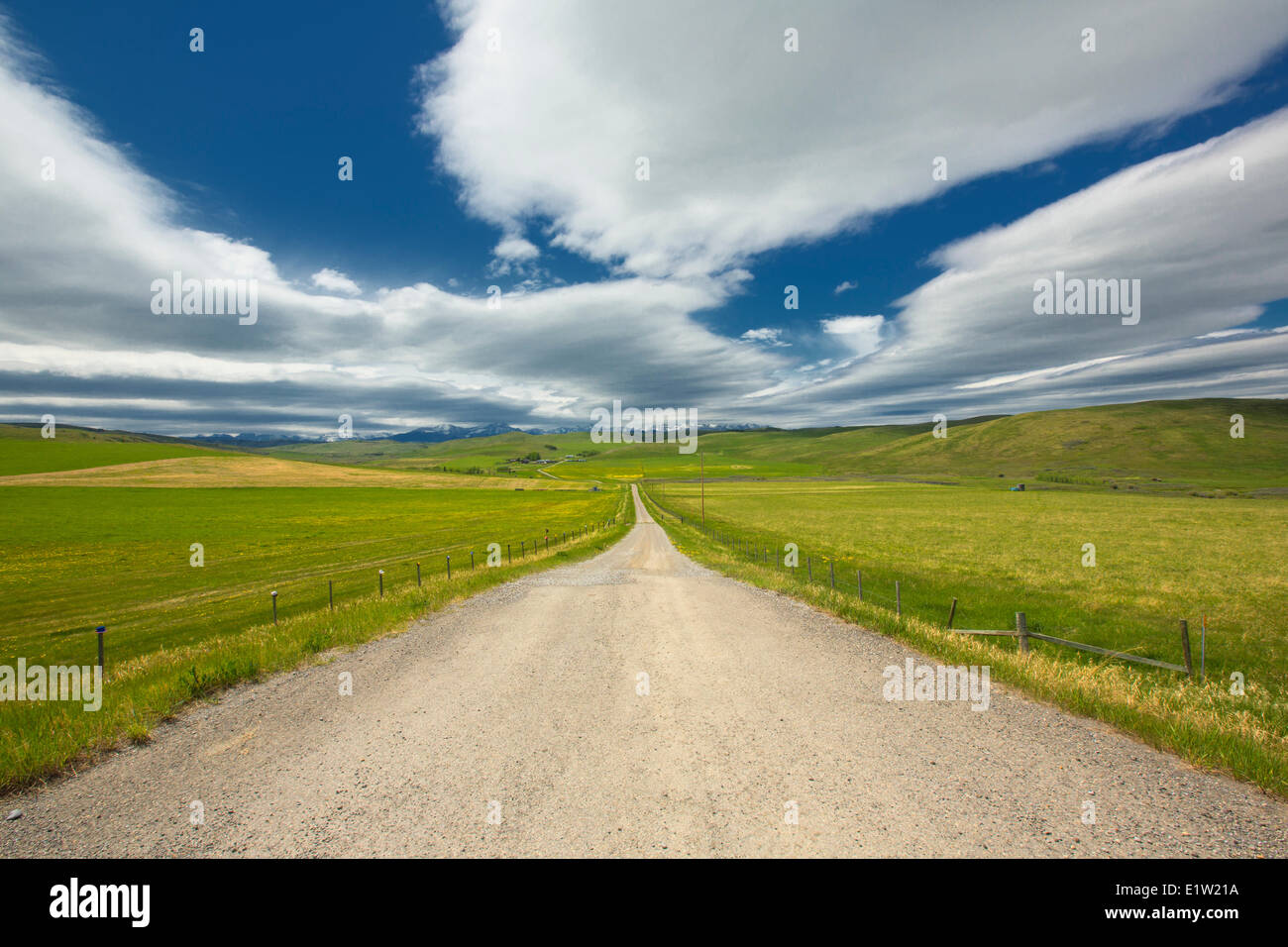 Longview, Cowboy Trail, Alberta, Kanada Stockfotografie Alamy