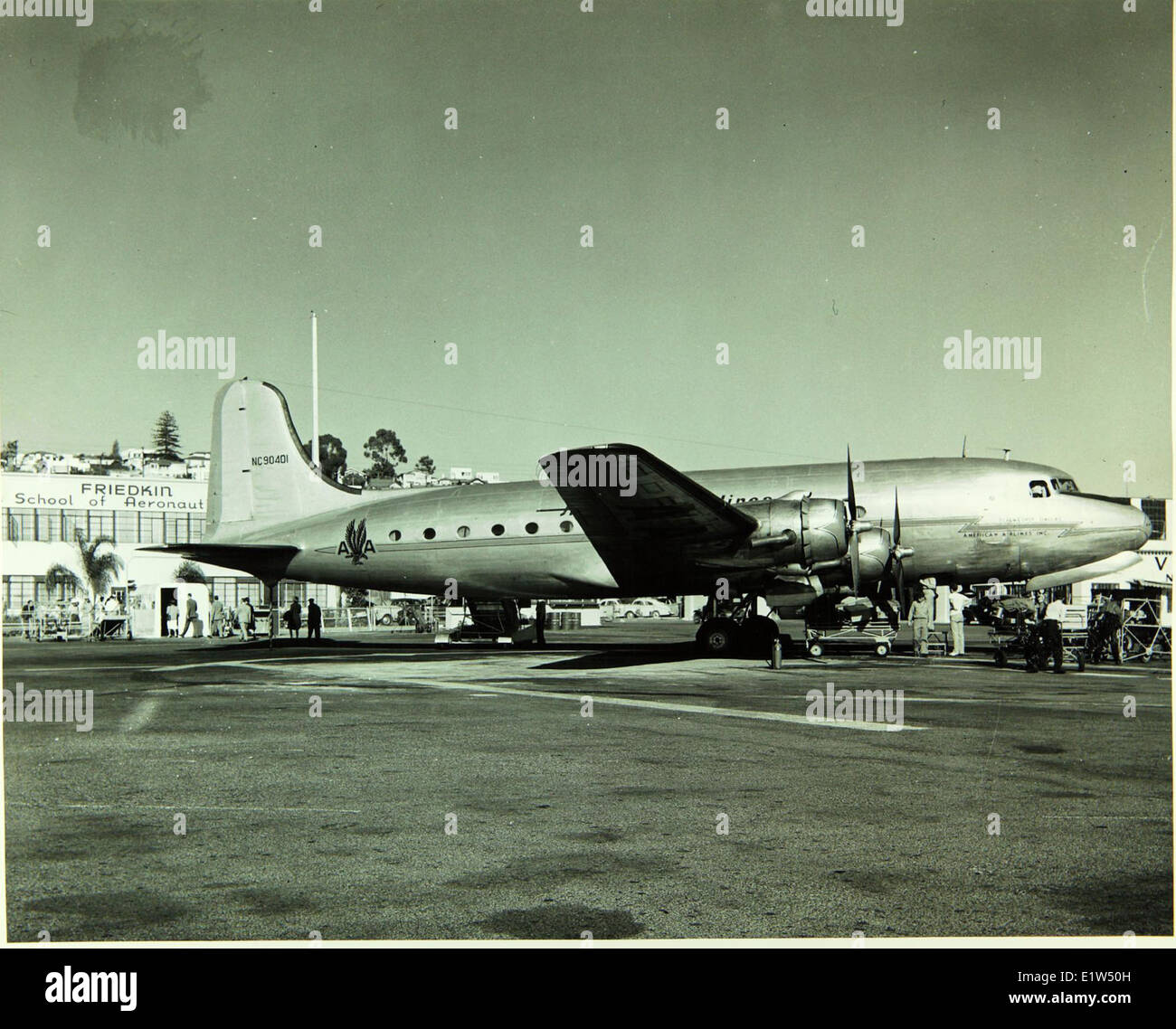 Lindbergh Field Stockfoto