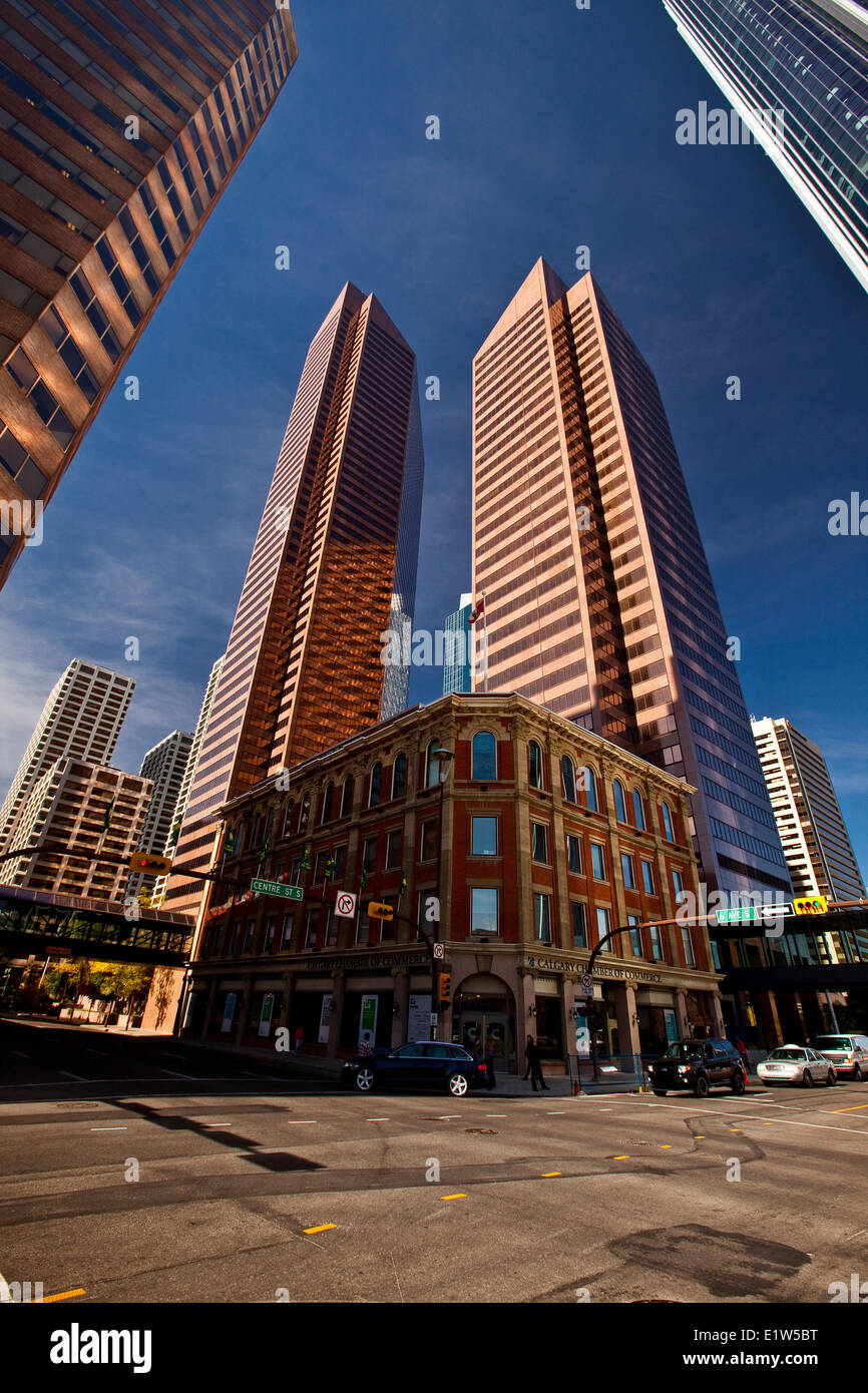 Suncor Energy Centre, Innenstadt von Calgary, AB, Kanada. Stockfoto