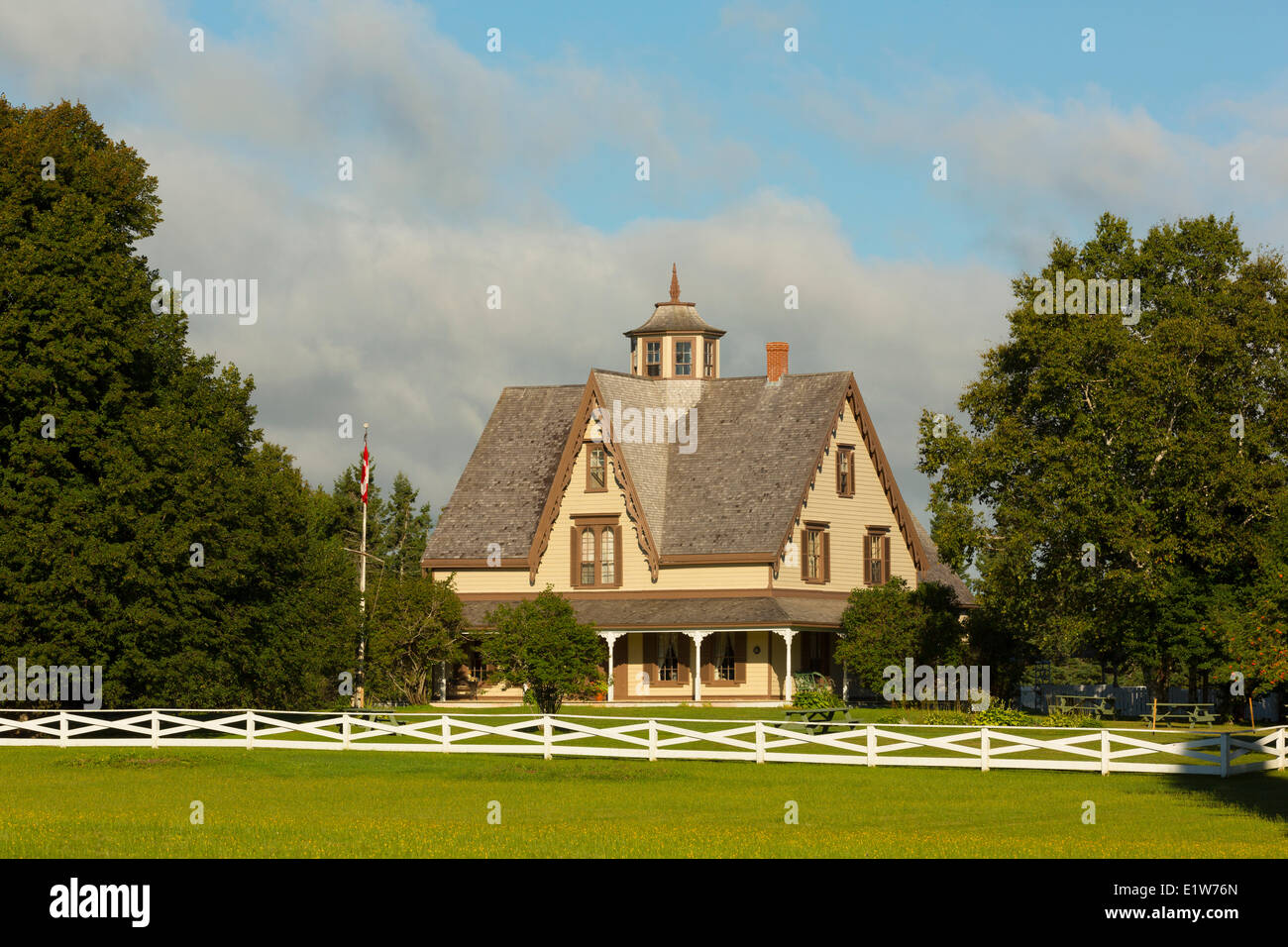 Yeo House, Green Park Provincial Park, Prince Edward Island, Canada Stockfoto