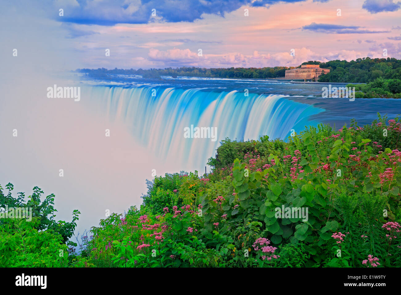 Niagara Falls, Horseshoe Falls, Niagara Falls, Ontario, Kanada Stockfoto