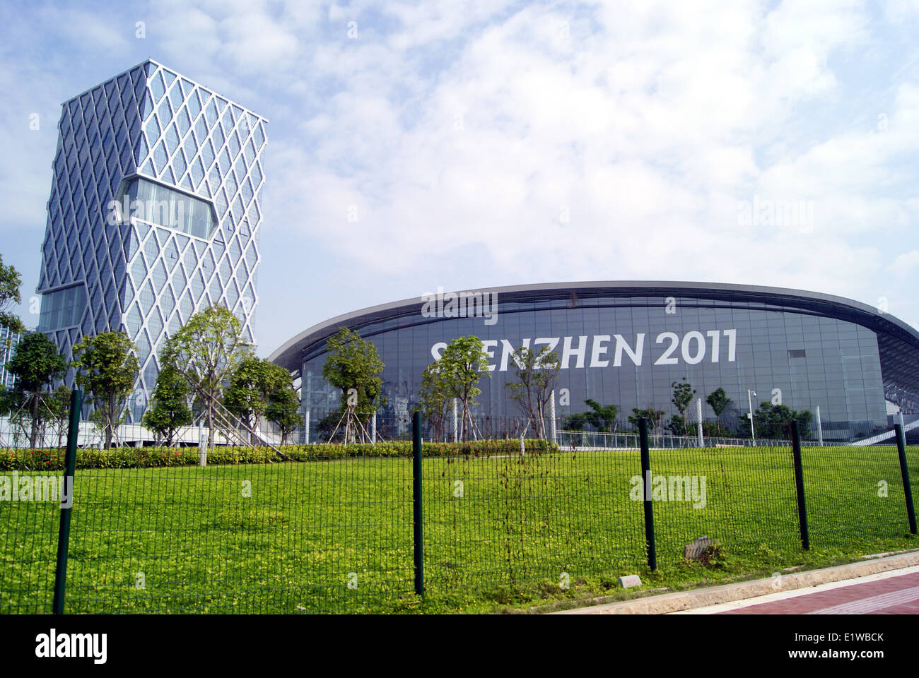 Shenzhen Bucht Sportzentrum Stockfoto