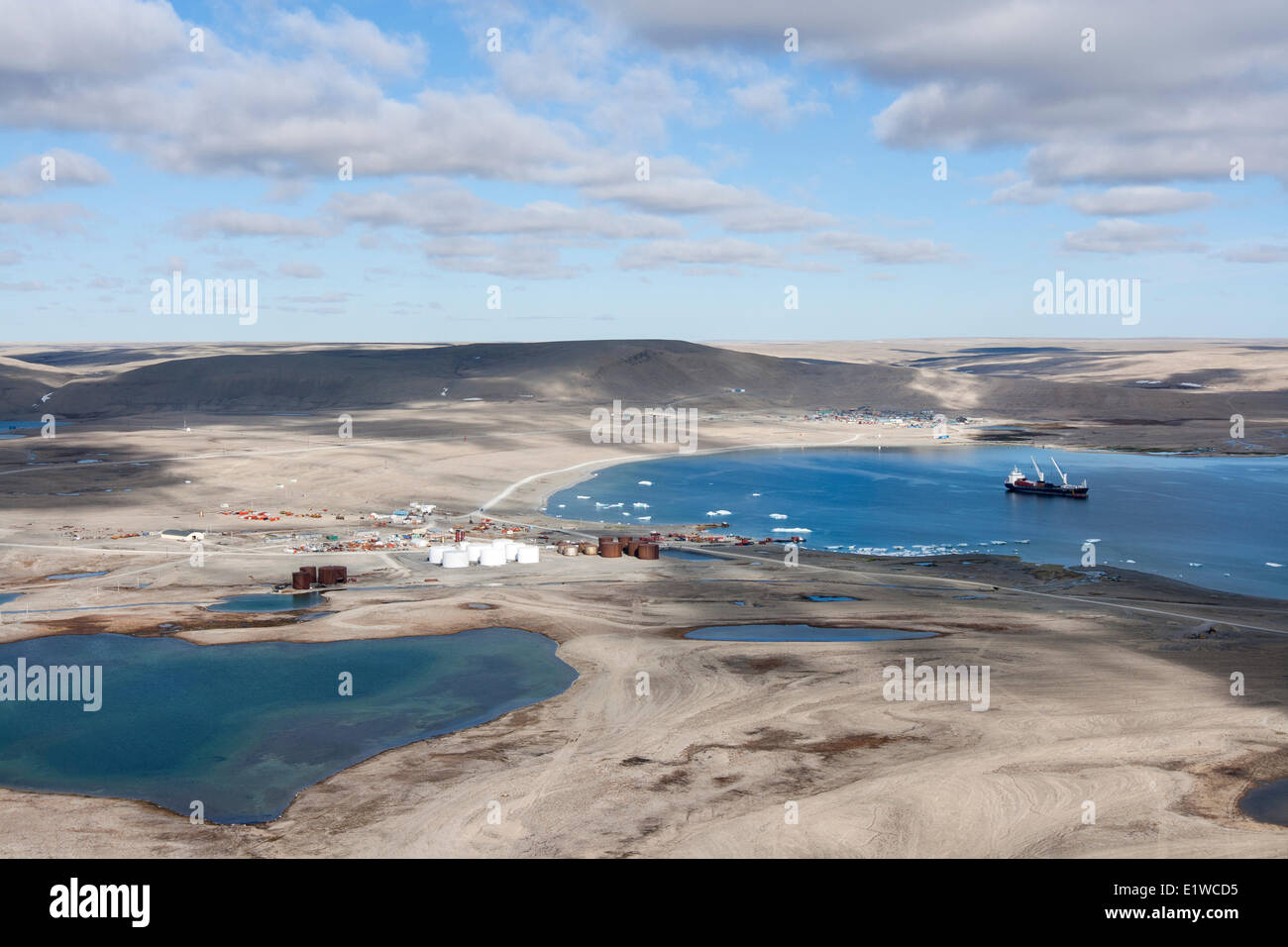 Resolute Bay, Nunavut, Kanada Stockfoto